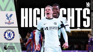 Crystal Palace 13 Chelsea  HIGHLIGHTS  Premier League 202324 [upl. by Leff]