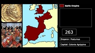 Empires Rise and Fall of the Gallic Empire Every Year [upl. by Issor]