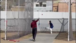 Front foot Practice Huzaifa Fahim [upl. by Han]