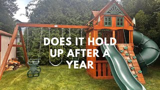 Gorilla Playset review one year later DOES IT HOLD UP [upl. by Cynthea]