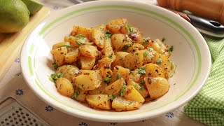 BATATA ASSADA COM LIMÃO E ALHO  ESSA RECEITA FUNCIONA [upl. by Anselma]