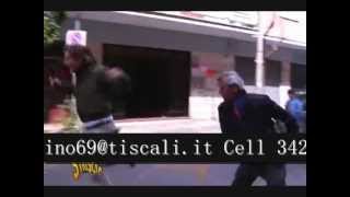 YouReporterit il video dellaggressione a Jimmy Ghione VIDEO ORIGINALE 3426250350 [upl. by Aneeb]