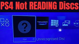 PS4 Disc NOT READING  Makes Spinning Noise FIX [upl. by Udenihc815]