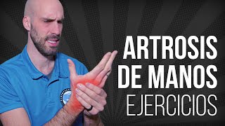 🖐🏻 Rutina COMPLETA para Aliviar el DOLOR en la ARTROSIS de manos [upl. by Nirel]