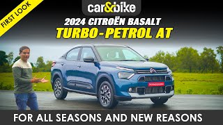 2024 Citroen Basalt TurboPetrol AT [upl. by Yhpos]