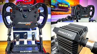 Ultimate Sim Racing Setup Fanatec CSL DD  CSL Pedals  ClubSport Shifter Unboxing Setup Review [upl. by Cosetta]