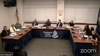 Manhasset Schools Board of Education Meeting 92624 [upl. by Cassandre]