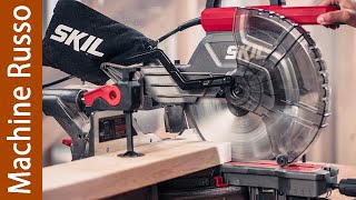 SKIL MS630500 Dual Bevel Sliding Compound Miter Saw Review [upl. by Nodnrb296]