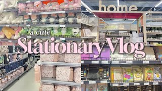 New Zealand stationery shopping vlog  cute stationery  KMart  Panda Mart  Aesthetic vlog FYP [upl. by Enymzaj435]