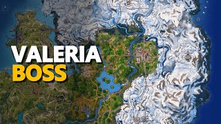 Valeria Boss Fortnite Reckless Railways [upl. by Iliram]