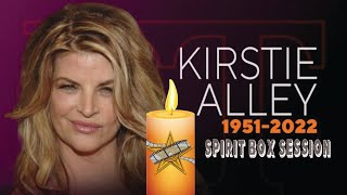 KIRSTIE ALLEY Spirit Box Session Scientology discussion with clear EVPs [upl. by Holsworth167]