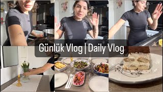 MUTFAK VLOG  Akşam menüsü🍴 Alışveriş  rutin ev temizliği 🏠 araba sürprizi🚗  misafir sofrası [upl. by Nyledaj]