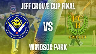 Jeff Crowe Cup Final 2024  TDCC vs ECBC [upl. by Frederique]