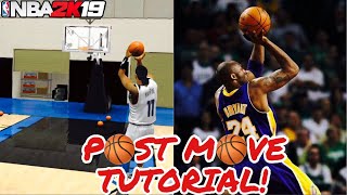 NBA 2K19 Mobile POST MOVES Tutorial How To Master Post Moves in 2K19 Mobile [upl. by Keppel]