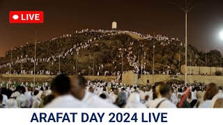 Arafat Day 2024 live  Hujaj on the way to Mount Arafat  Hajj 2024 live [upl. by Geier420]