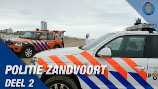 STRANDPOLITIE  TEAM ZANDVOORT  DEEL 2  INZET STRAND [upl. by Anilys937]