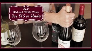 Wine Tasting Great Wines Under 15 [upl. by Stag12]