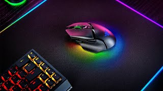 Razer launches the Basilisk V3 35K and Professional Ed gaming mouse thirdgeneration optical swites [upl. by Hannazus938]