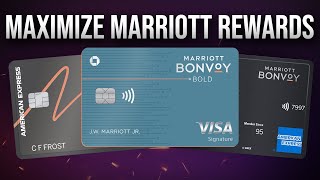 How to Maximize Marriott Bonvoy Credit Cards Benefits  Amex Platinum Bold Boundless [upl. by Roid]