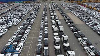 Cars at the Port of Gothenburg [upl. by Autum]