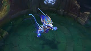 Porcelain Aurelion Sol  Animation Showcase [upl. by Ellon720]