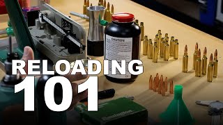 Reloading 101  The Basics of Reloading Ammunition [upl. by Albers291]