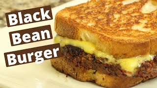 Perfect Texture amp Flavor Black Bean Burger  Rockin Robin Cooks [upl. by Irving]