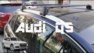 Montage Dachträger mit bündige schienen Audi Q5 [upl. by Bergstrom220]