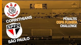 Pênaltis  Corinthians 3 x 4 São Paulo  Florida Cup  21012017 [upl. by Sregor]