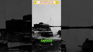 World War II Tank Losses Which Country Came Out on Top facts english [upl. by Atnas15]