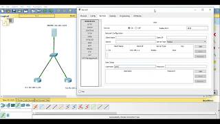 RADIUS server  Packet Tracer [upl. by Imim]