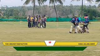 Live Cricket Match  The Cricket MafiaTCM vs King Julian Army  07Sep24 0730 AM 30 overs  CCG [upl. by Natividad]