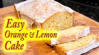 Orange and Lemon cake simple and easy [upl. by Nivan475]