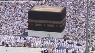 The Hajj begins in Mecca [upl. by Halil]