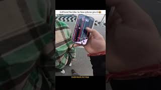 Girlfriend Ne Bike Se New iPhone Gira Diya 🤬 shorts motovlog rider prank [upl. by Ecyned]