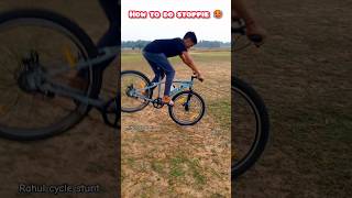 HOW TO DO STOPPIE 🥵 EASY 5 STEP 🥰 stoppie cyclestunt mtbstunt rider bikestunt shorts short [upl. by Lerraf]