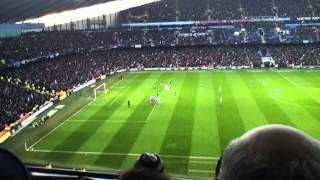 Tevez penalty v Everton 2012 [upl. by Hgielanna731]