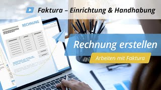 Faktura – Rechnung erstellen  onOffice Software [upl. by Aneekan]