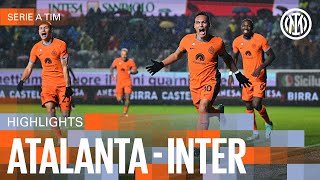 ATALANTA 12 INTER  HIGHLIGHTS  SERIE A 2324 ⚫🔵🇬🇧 [upl. by Cantlon]