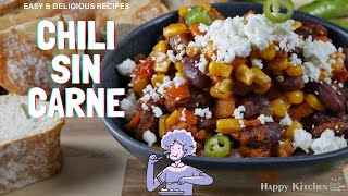 chili sin carne recipe [upl. by Mylan204]