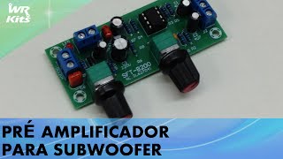 PRÉ AMPLIFICADOR PARA SUBWOOFER [upl. by Ajile]