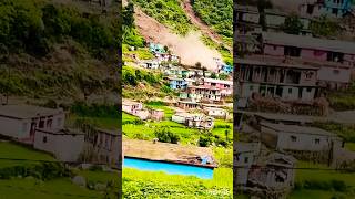 Live Landslide in the Hill 270724 ytshort video [upl. by Sacul]