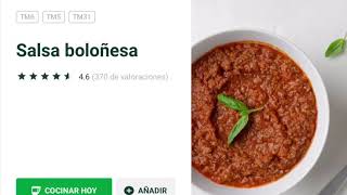 SALSA BOLOÑESA Thermomix [upl. by Ardnazxela]