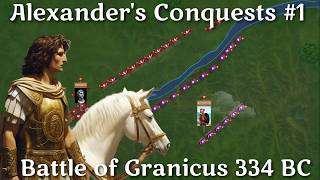 Battle of Granicus 334 BC  Alexander the Great Conquests DOCUMENTARY [upl. by Dragde30]