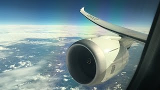 Engine Of LATAM Boeing 7879 During Cruise At 43000ft travel [upl. by Marleen]