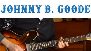 Intro Solo  quotJohnny B Goodequot by Chuck Berry  SlowMedFast Tempos [upl. by Amalburga]