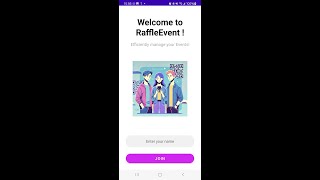 Final Demo of RaffleEvent Application [upl. by Dleifrag]