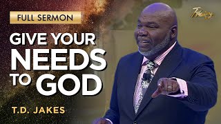 TD Jakes God Responds When We Share Our Needs  Praise on TBN [upl. by Aerdua]