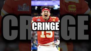 Patrick Mahomes is the most cringeworthy athlete 🤦‍♂️ nfl nflfootball chiefs patrickmahomes [upl. by Lebiram326]