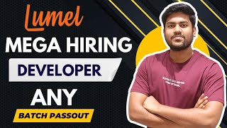 Lumel Off campus drive 2024  Lumel hiring web developer  Lumel hiring freshers 2024  Lumel hiring [upl. by Aseuqram]